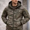 SPEC OPS WP Bomber Jacket With 12 Zipper Digi Camo