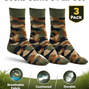 SPEC OPS Camo Socks – 3 Pair Set