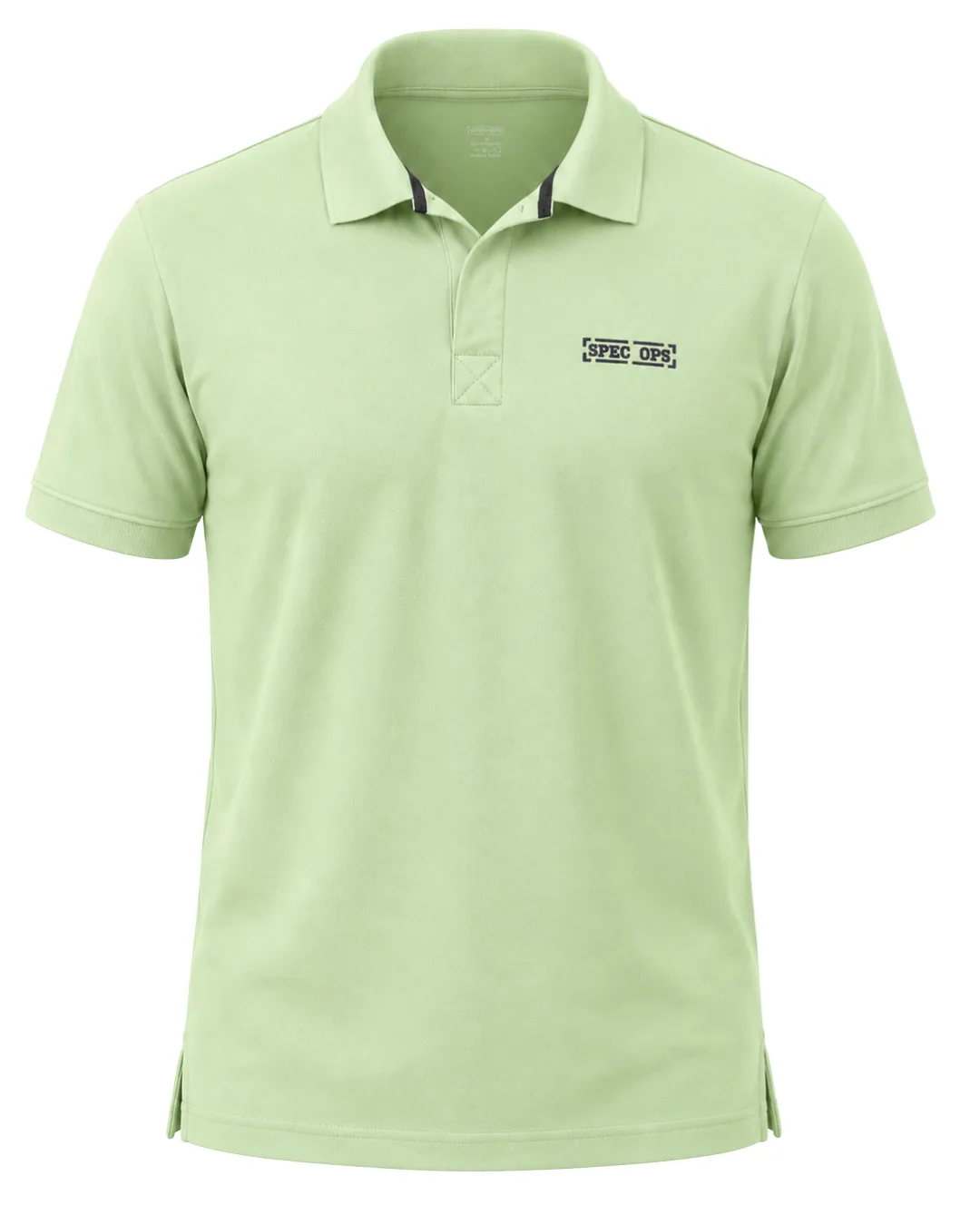 T Shirt Polo Pista Green Polyester